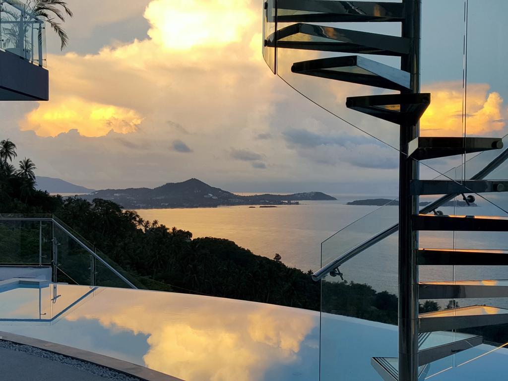 Villa Seawadee - Luxurious, Award-Winning Design Villa With Amazing Panoramic Seaview Plage de Chaweng Extérieur photo